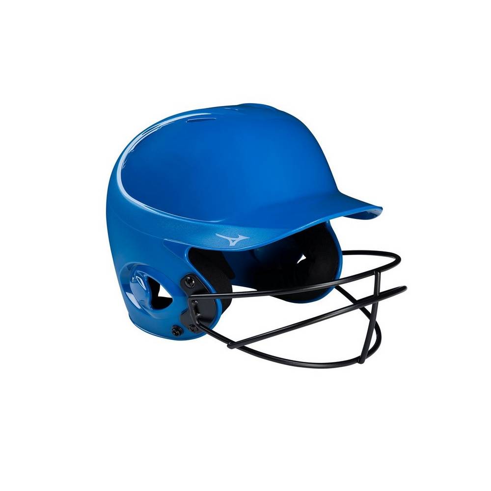 Casco Mizuno MVP Series Solid Batting Helmet with Fastpitch Softball Mask Mujer Azul Real Ofertas PN